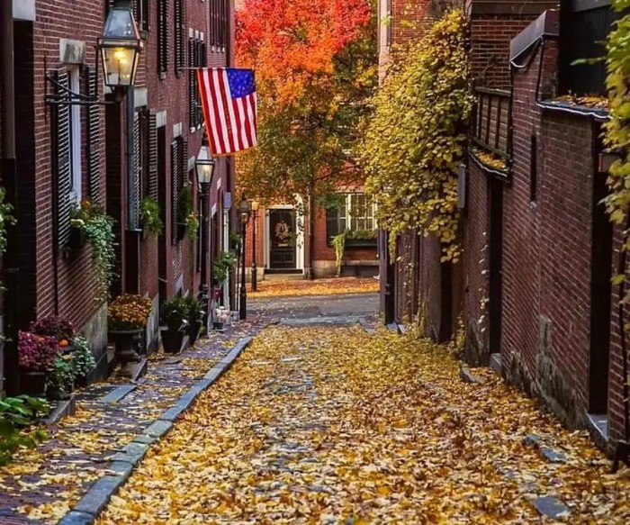 Acorn Street In Boston Ranked Among The World's Most Beautiful Street style for women