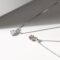Champagne diamond necklace