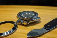 Bezel setting diamond ring