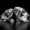 Diamond cluster earrings