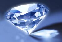 Diamond stud earrings