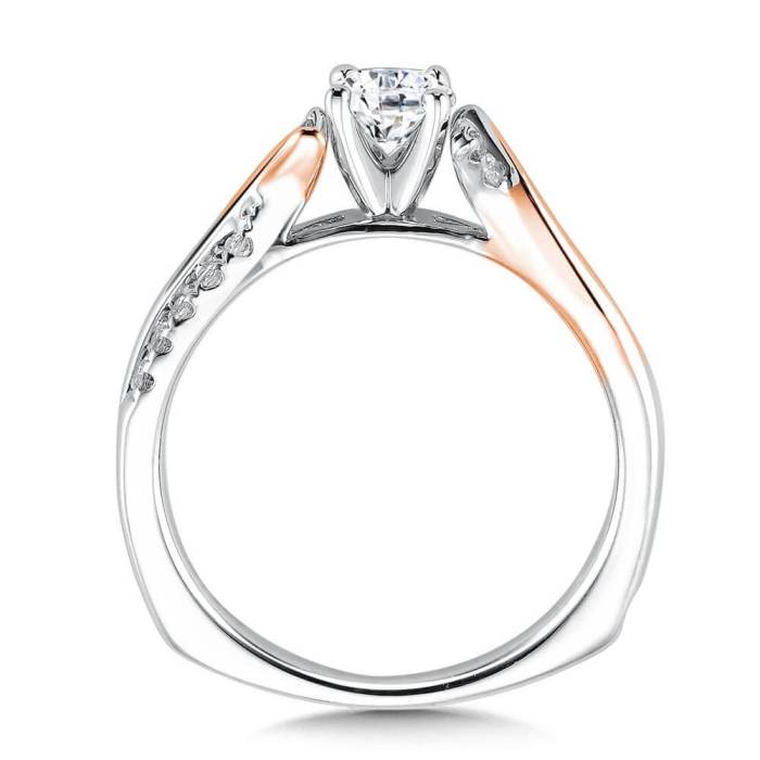 Two-Tone Diamond Engagement Ring | Heiser's Jewelry Two-Tone Diamond Engagement Ring | Heiser's Jewelry